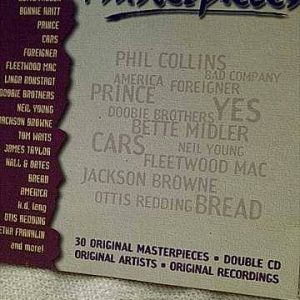 MASTERPIECES, VARIOUS 2CD (NEIL YOUNG, PHIL COLLINS, BETTE MIDLER, FOREIGNER ETC.) : CD