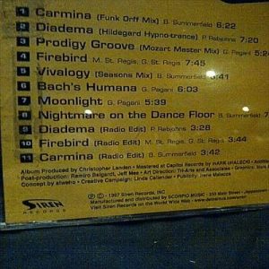 Mozart : Master Mix : Danec Mix of Classic Stuff : CD