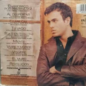 Enrique Iglesias : Vivir : CD