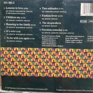 Level 42 : Running in the Family : CD