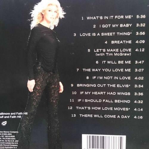 Faith Hill : Breathe : CD