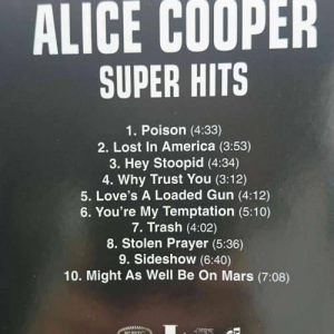 Alice Cooper : Super Hits : CD