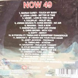 Now 49 : Now thats what I Call Music 49 : Various Artists : CD