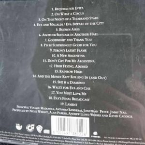 Evita : Music from the motion picture : CD