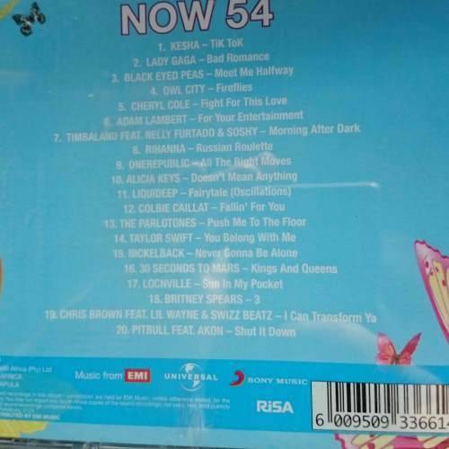 Now 54 : Now thats what I Call Music 54 : Various Artists : CD