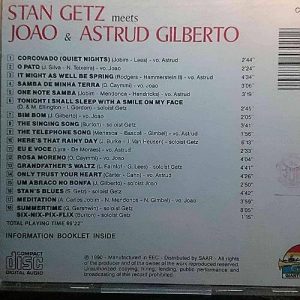 Stan Getz meets Joao and Astrud Gilberto : Giants of Jazz : CD