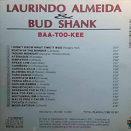 Laurindo Almieda and Bud Shank : Giants of Jazz : CD