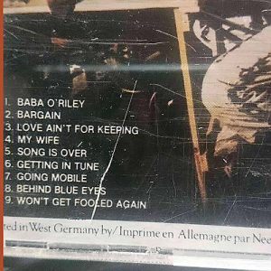 The Who : Whos Next : CD