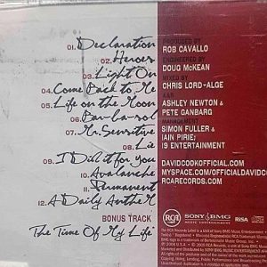 David Cook : CD