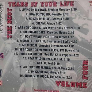 The Best years of your life Volume 4 : Various Artists : CD