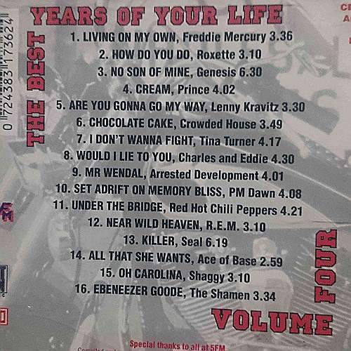 The Best years of your life Volume 4 : Various Artists : CD