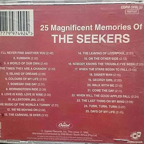 The Seekers : 25 Magnificent of the Seekers : CD