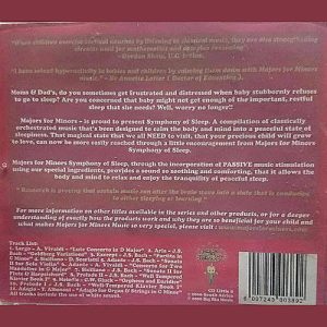 Majors for Minors In Tune with Sleep : Symphony of Sleep : CD