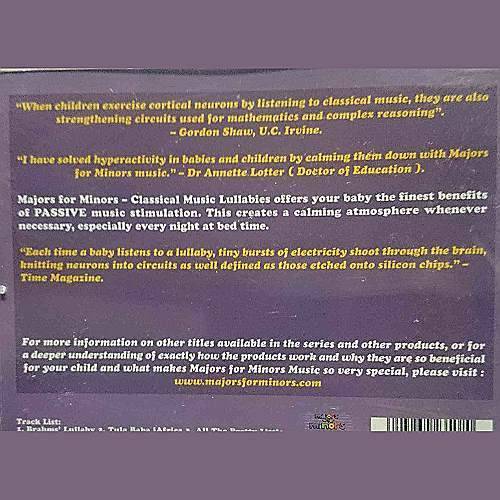 Majors for Minors In Tune with Sleep : Symphony of Sleep : Vol 2 : CD