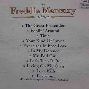 Freddie Mercury : Album : CD