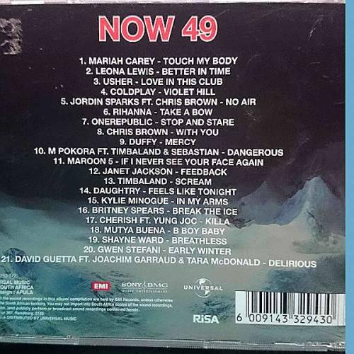 Now 49 : Now thats wat I call music 49 : Various Artists : CD