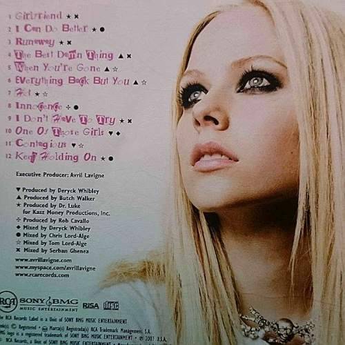 Avril Lavigne : The Best Damn Thing : CD