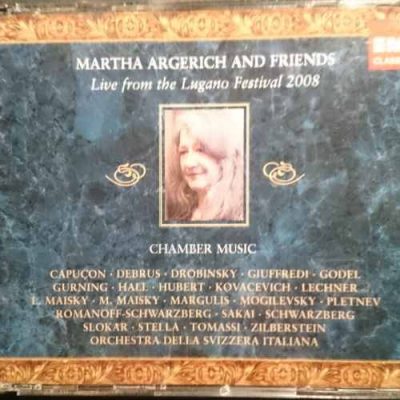 Martha Argerich and Friends: Live from the Lugano Festival 2008 : 3 CD Set : CD