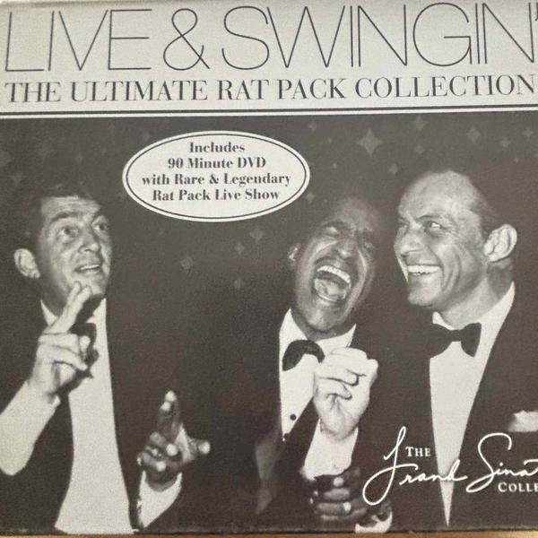 Frank Sinatra Dean Martin Sammy Davis Jr – Live & Swingin’ Ultimate Rat Pack Collection : 2 CD Set