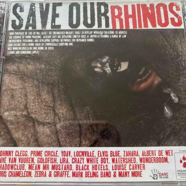 Various Artists : Save Our Rhinos (Compilation) : 2 CD Set