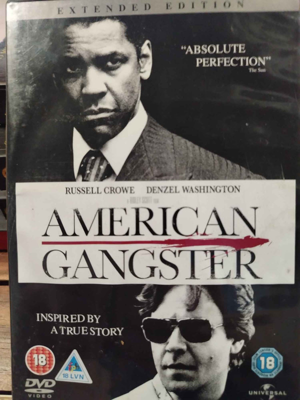 American Gangster : Ridley Scott : Crime / Drama : DVD