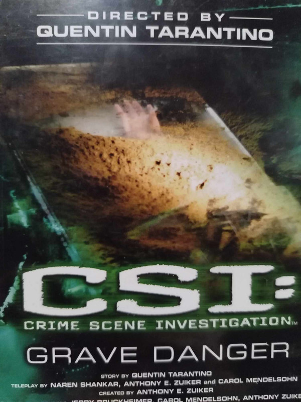 CSI: Grave Danger : Quentin Tarantino : Crime / Drama : DVD