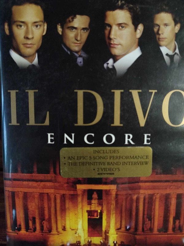 Il Divo: Encore : (Director TBC) : Music / Concert : DVD