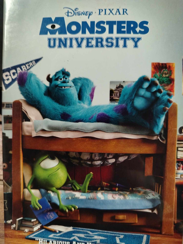 Monsters University : Dan Scanlon : Animation / Comedy : DVD