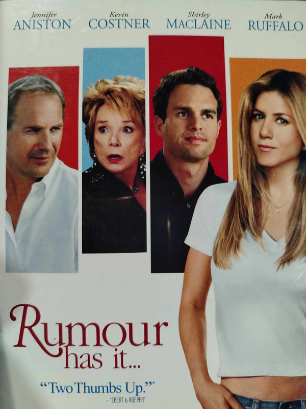 Rumor Has It... : Rob Reiner : Comedy / Romance : DVD