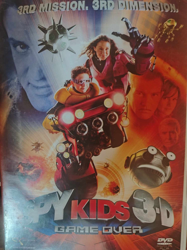 Spy Kids 3-D: Game Over : Robert Rodriguez : Family / Adventure / Sci-Fi : DVD