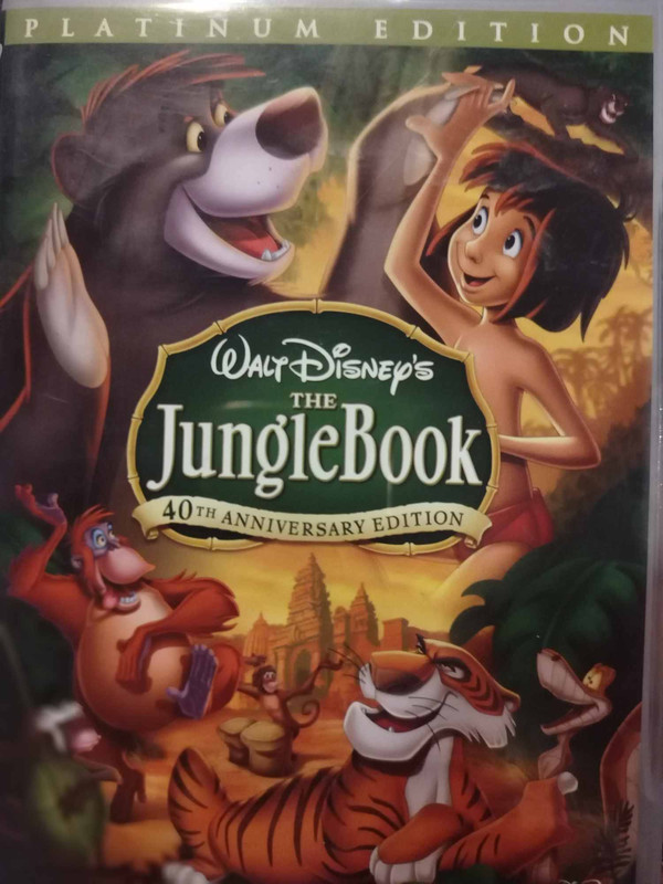 The Jungle Book : Wolfgang Reitherman : Animation / Adventure : DVD