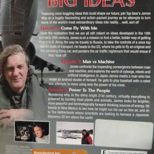 James May's Big Ideas (Back Cover) : (Director TBC) : Documentary / Science : DVD