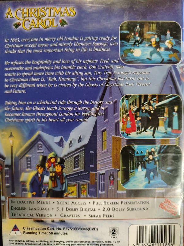 A Christmas Carol: Jimmy T. Murakami: Animation / Family : DVD