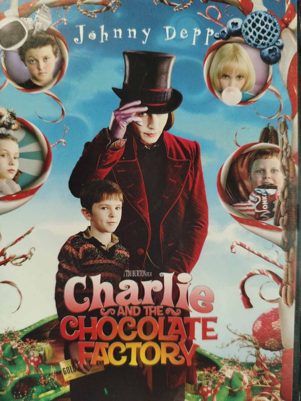 Charlie and the Chocolate Factory : Tim Burton : Fantasy / Family : DVD