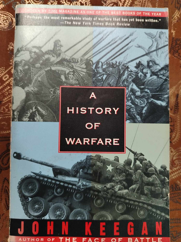 A History of Warfare : John Keegan : History / Military : BOOK : VG
