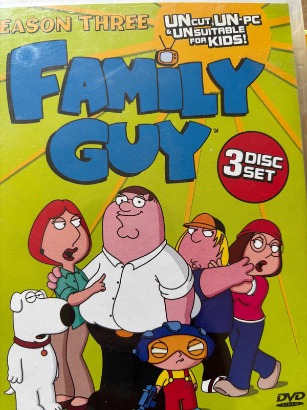 Family Guy: Season 3 : Various : Comedy / Animation : DVD BOXSET