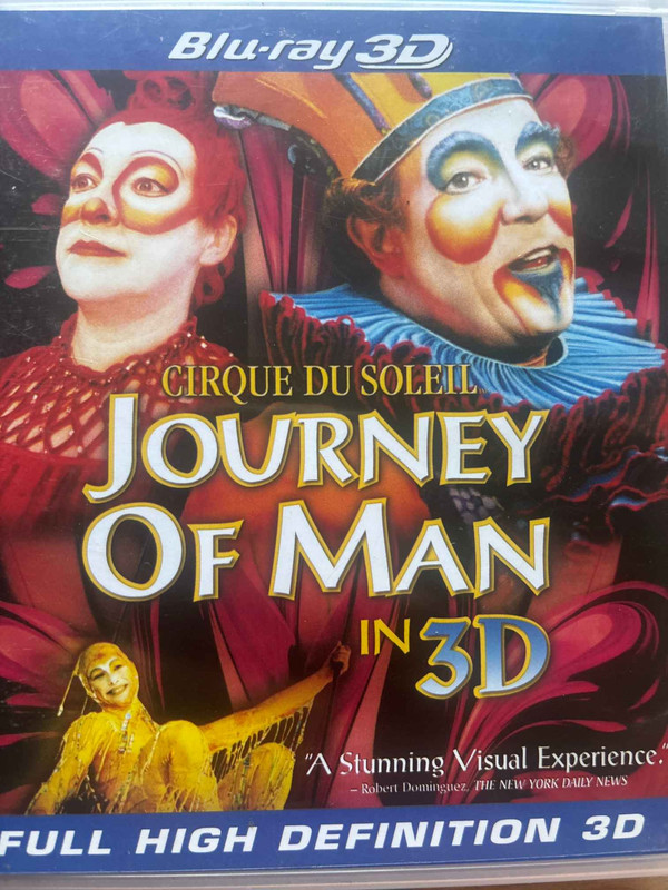 Cirque Du Coleil Journey of Man (Preowned Blu-ray 3D)