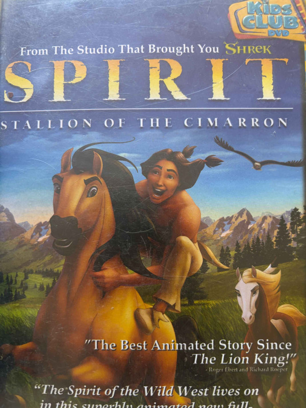 Spirit: Stallion of the Cimarron : Kelly Asbury : Animation / Adventure : DVD