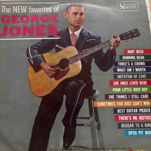 George Jones : New Favorites of George Jones : LP Cond. = VG