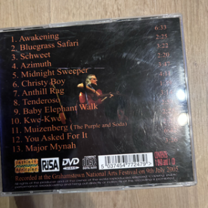 Tony Cox : In Concert At The Grahamstown National Arts Festival : CD