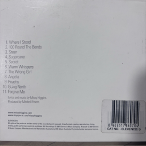 Missy Higgins : On a Clear Night : CD