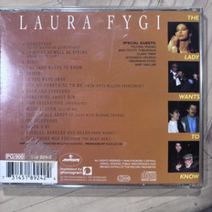 Laura Fygi : The Lady Wants to Know : CD