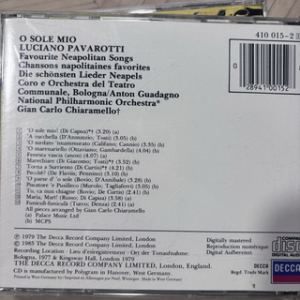 Luciano Pavarotti Favourite Neapolitan Songs : CD