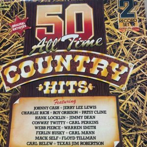 50 All Time Country Hits : Various Artists : LP Cond. = VG