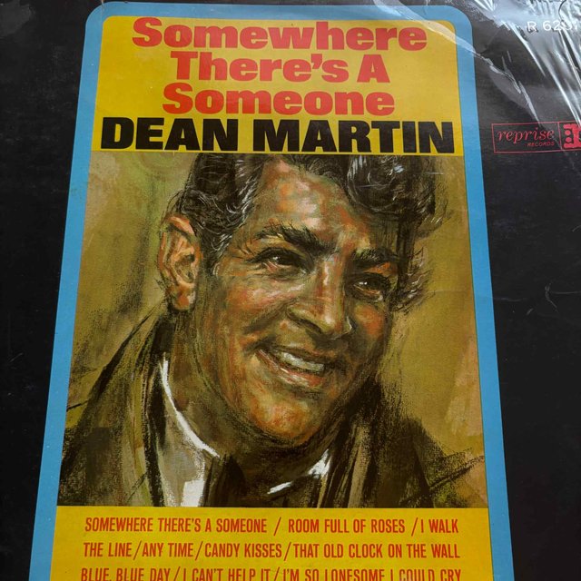 Dean Martin : Somewhere Theres a Someone : LP Cond. = VG