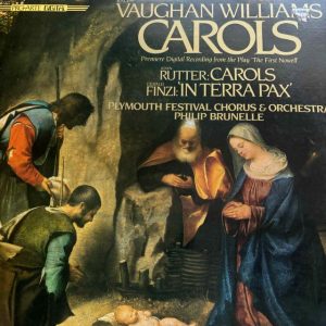 Vaughan Williams : Carols : LP Cond. = VG