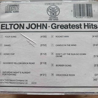 Elton John: Greatest Hits : CD
