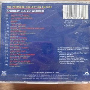Andrew Lloyd Webber: Premiere Collection Encore : CD