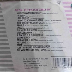 Music To Watch Girls By : Various Artists : CD