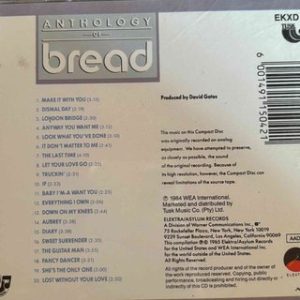Bread: Anthology of Bread : CD